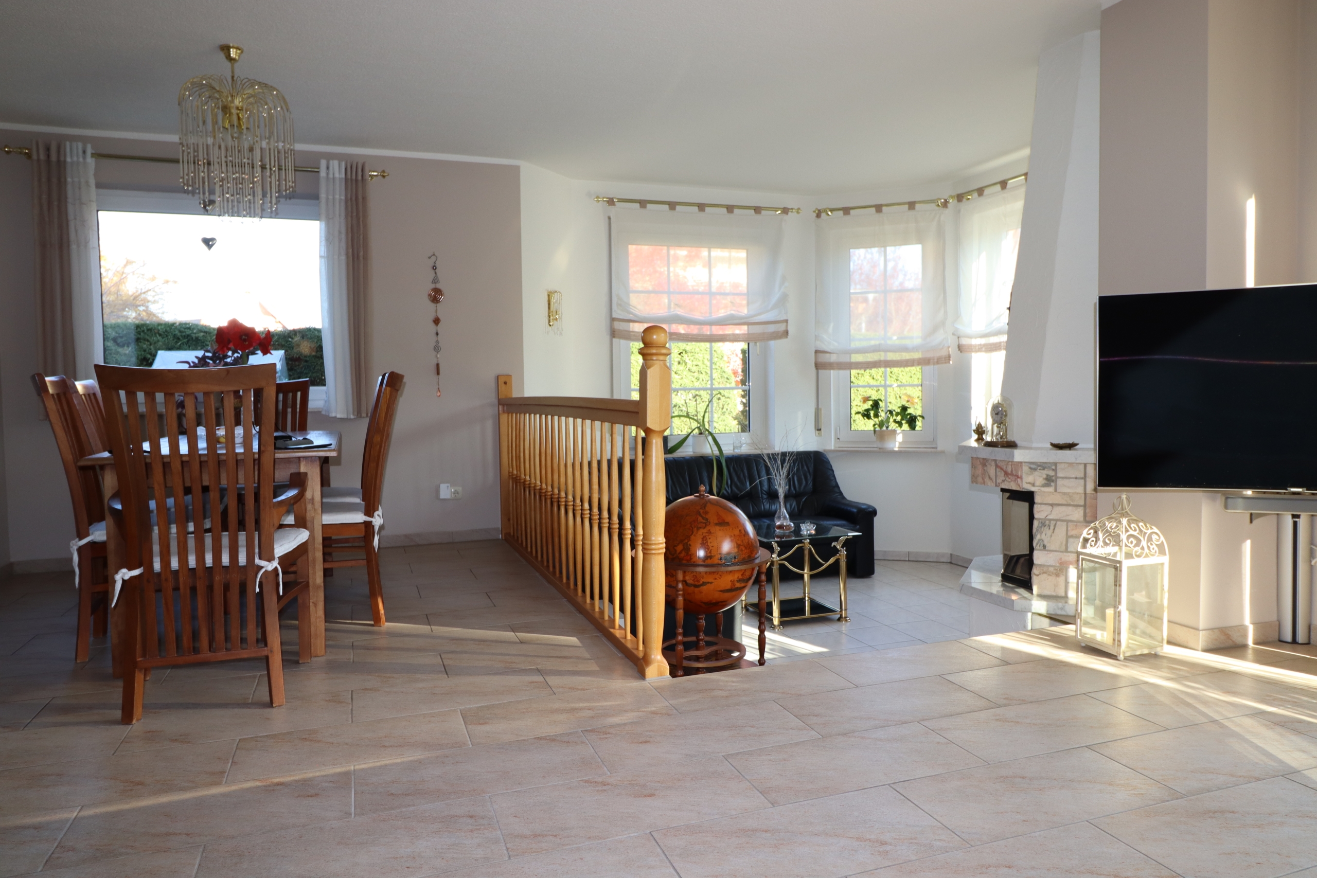 Wohnzimmer, Essecke