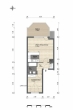 Grundriss Untergeschoss - Moderne Maisonettewohnung mit Stellplatz