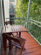 wunderschöne möblierte Wohnung im Grünen - Balkon