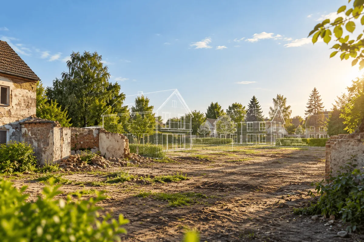 Neubau | Bild KI generiert