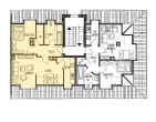 Dachgeschosswohnung rechts - Frisch renovierte Dachgeschosswohnung