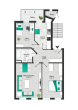 Grundriss-neu-rechts - Vermietete 3 Raumwohnung in Leipzig-Stötteritz